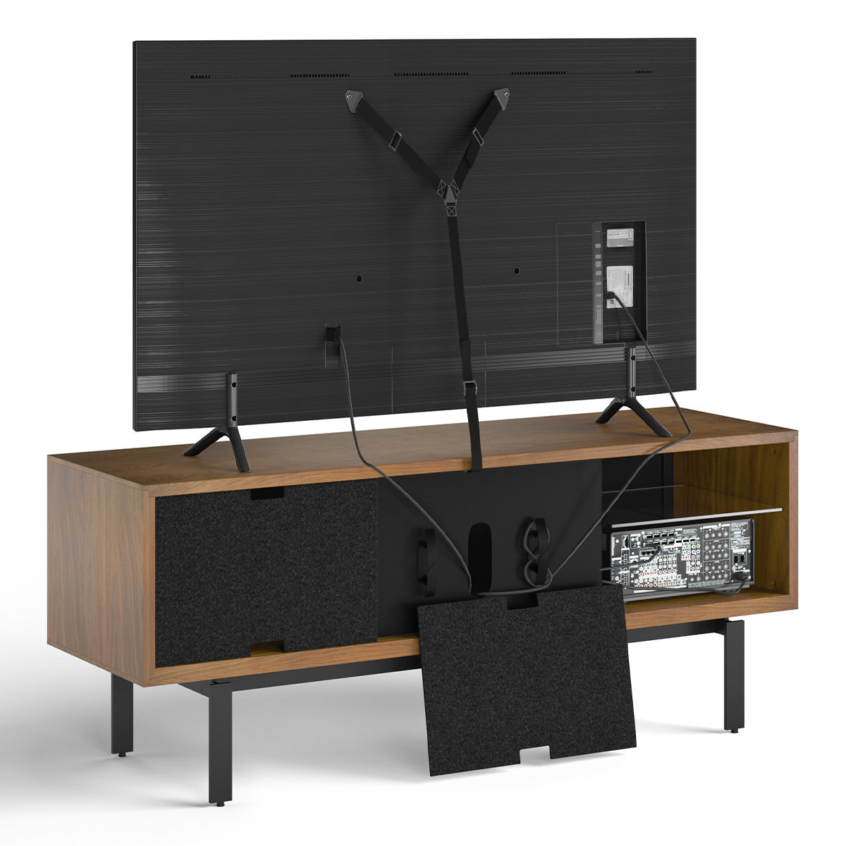 BDI Interval 7247 66-inch Media & Storage Cabinet (Natural Walnut)