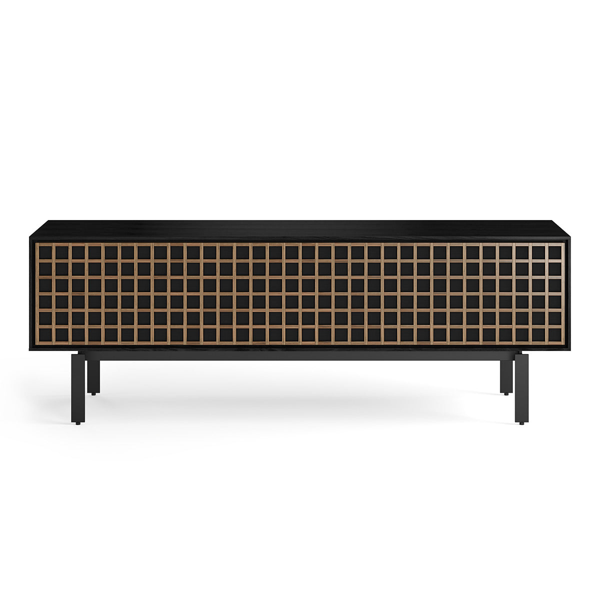 BDI Interval 7249 78-inch Media & Storage Cabinet (Ebonized Ash/Natural Walnut)
