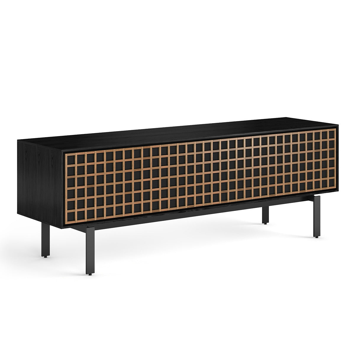BDI Interval 7249 78-inch Media & Storage Cabinet (Ebonized Ash/Natural Walnut)
