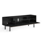 BDI Interval 7249 78-inch Media & Storage Cabinet (Ebonized Ash/Natural Walnut)