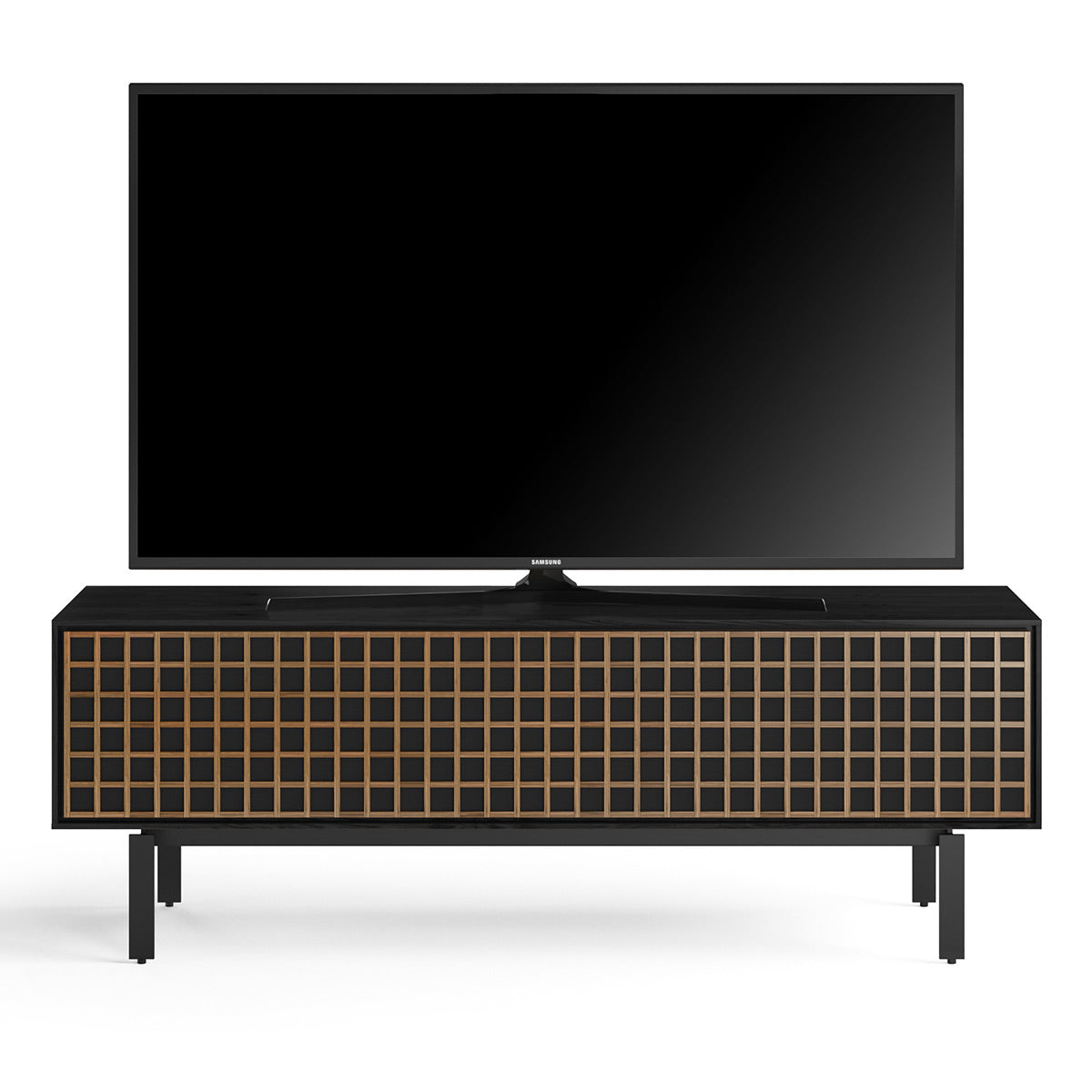 BDI Interval 7249 78-inch Media & Storage Cabinet (Ebonized Ash/Natural Walnut)