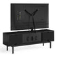 BDI Interval 7249 78-inch Media & Storage Cabinet (Ebonized Ash/Natural Walnut)