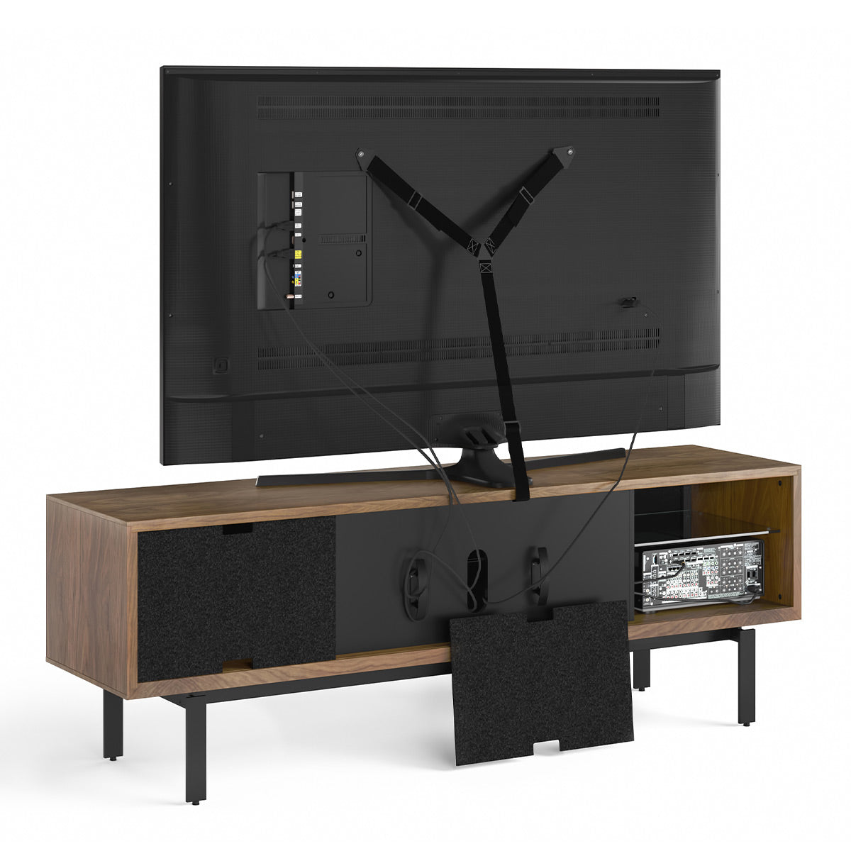 BDI Interval 7249 78-inch Media & Storage Cabinet (Natural Walnut)