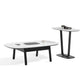 BDI Cloud 9 1186 Porcelain Top End Table (Cirrus White)