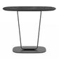 BDI Cloud 9 1186 Porcelain Top End Table (Nimbus Black)