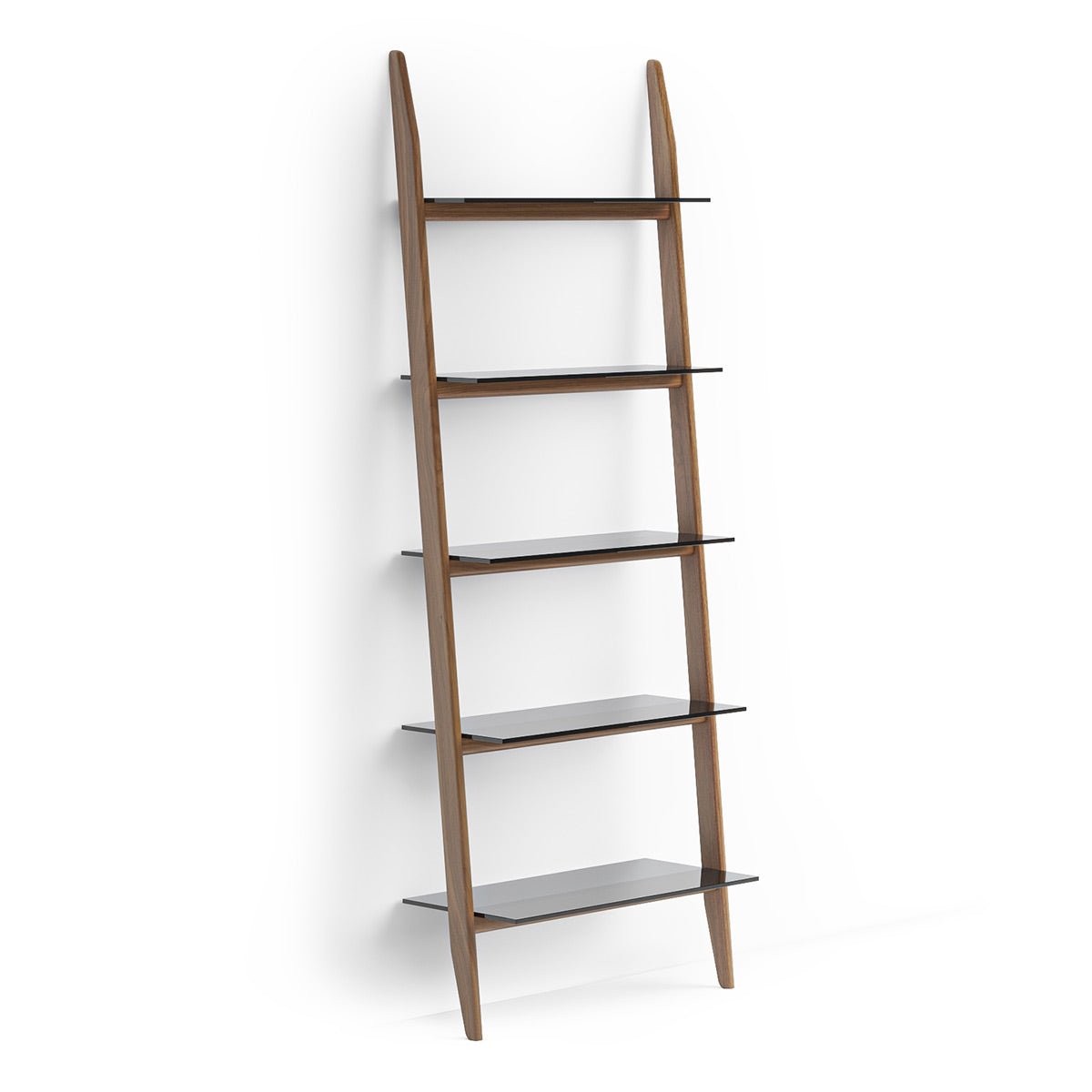 BDI Stiletto 5702 Double Leaning Shelf (Natual Walnut)