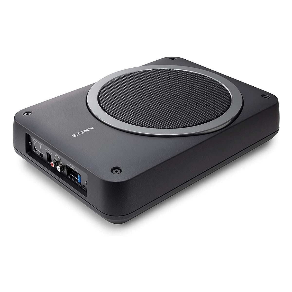 Sony Mobile XS-AW8 8 in. Compact Powered Under Seat Subwoofer with Remote Volume Control