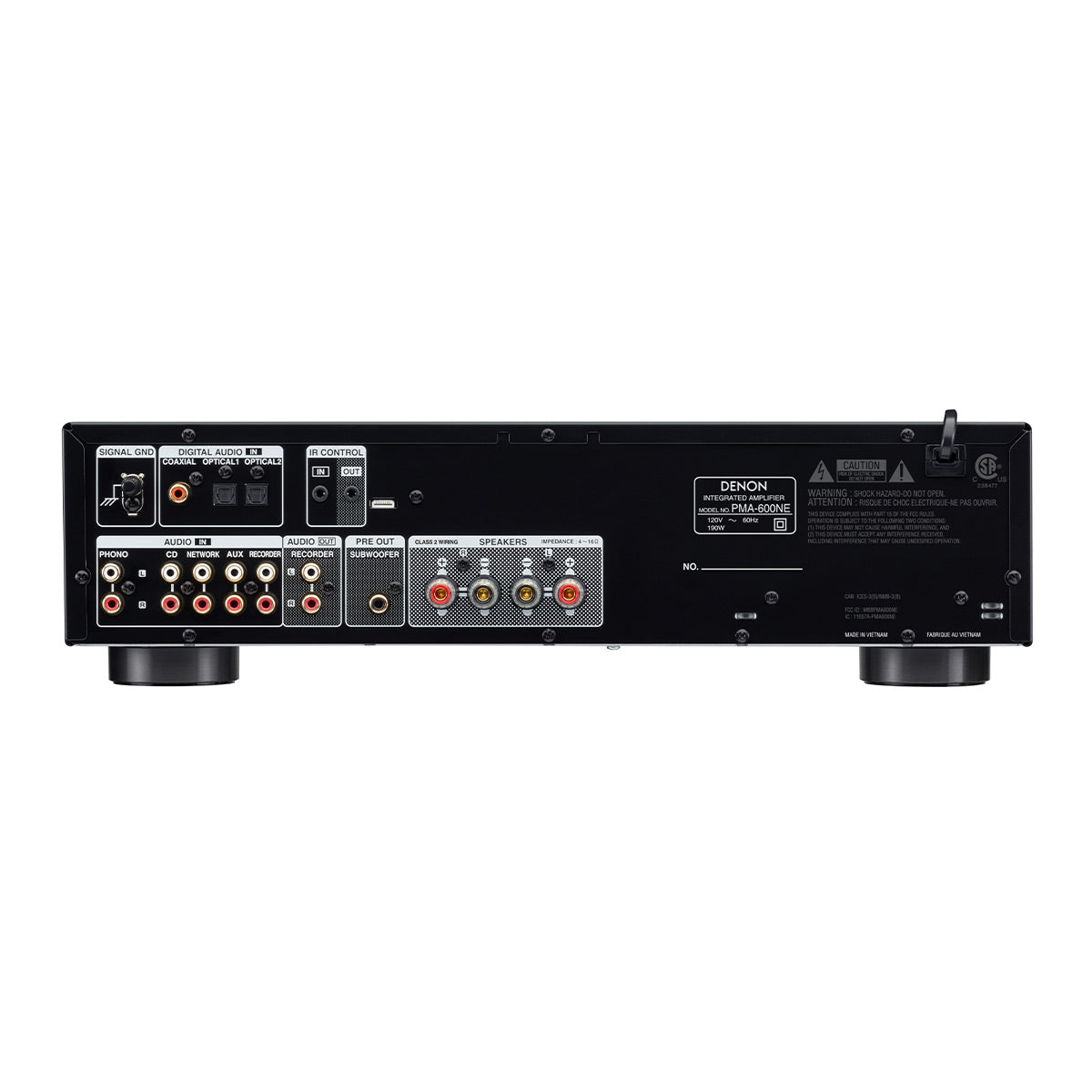Denon PMA-600NE 2 Channel 70W Integrated Amplifier with Bluetooth