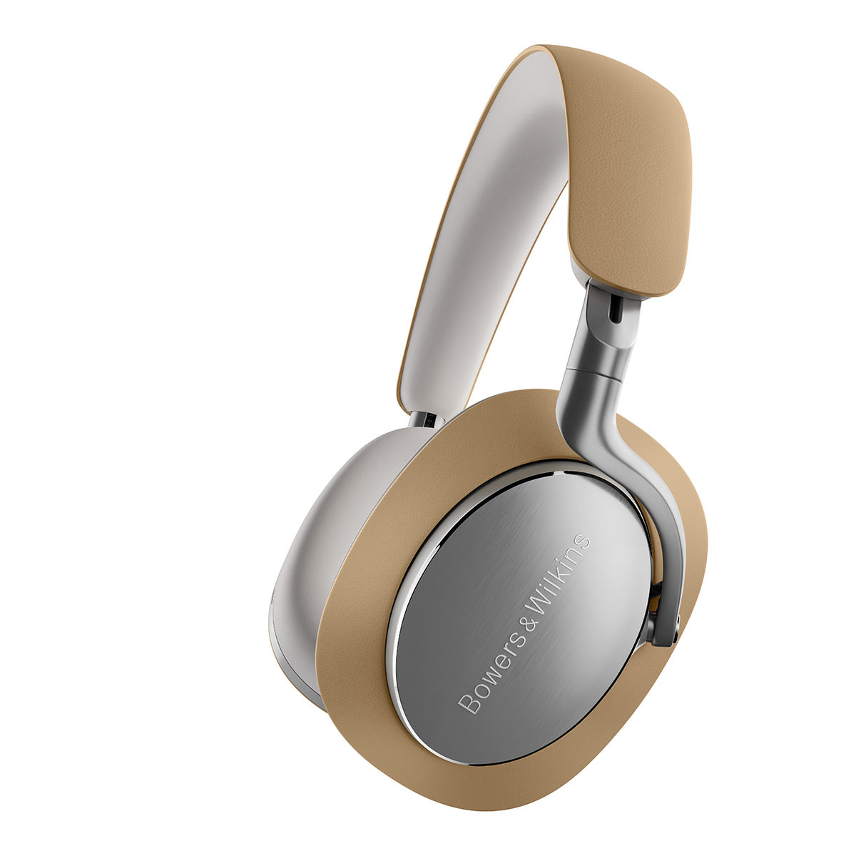 Bowers & Wilkins Px8 Wireless Bluetooth Over-Ear Headphones with Active Noise  Cancellation (Tan)