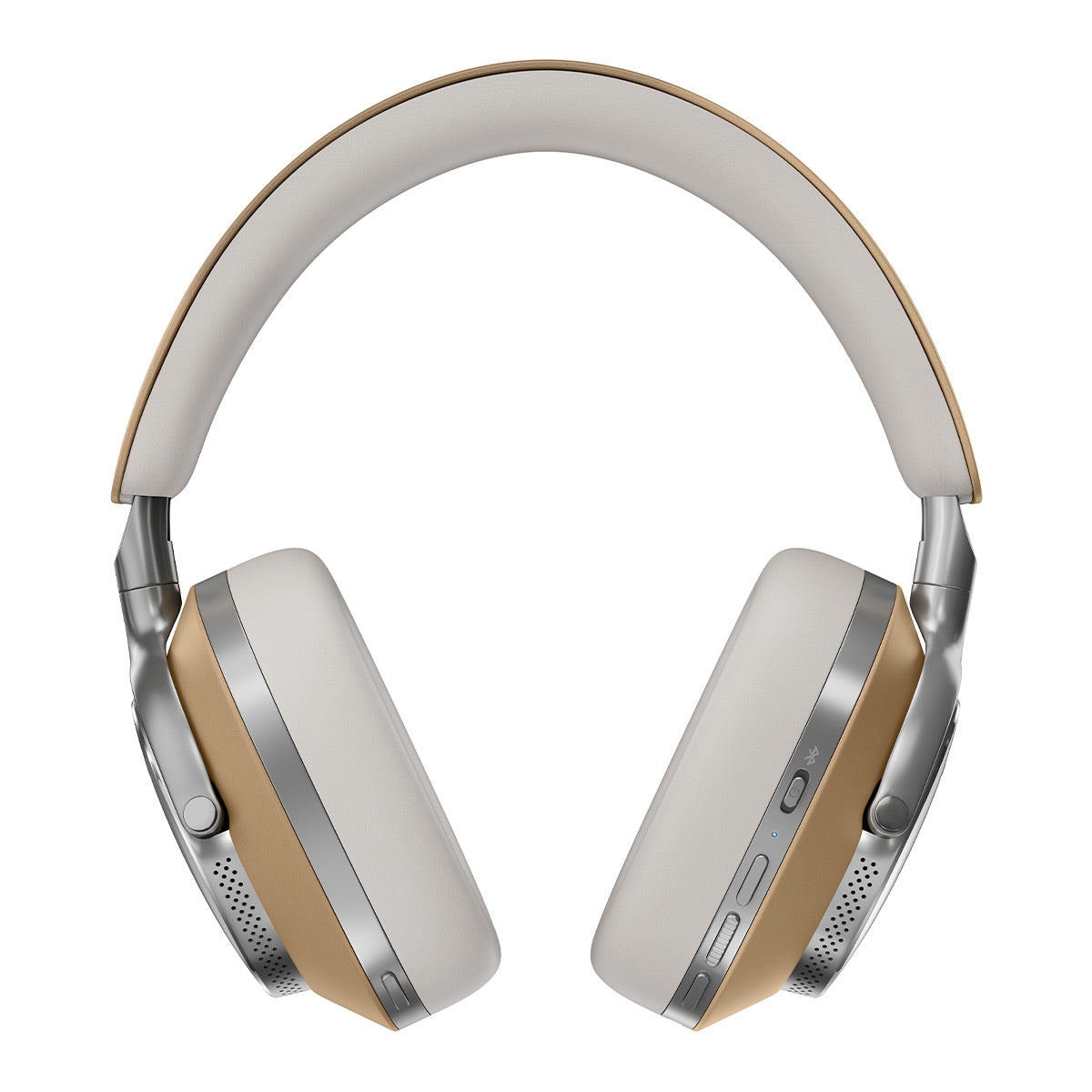 Bowers & Wilkins Px8 Wireless Bluetooth Over-Ear Headphones with Active Noise Cancellation (Tan)