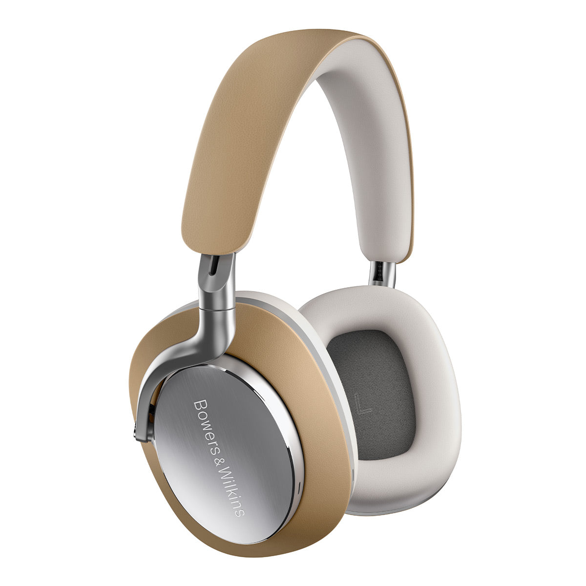 Bowers & Wilkins Px8 Wireless Bluetooth Over-Ear Headphones with Active Noise Cancellation (Tan)