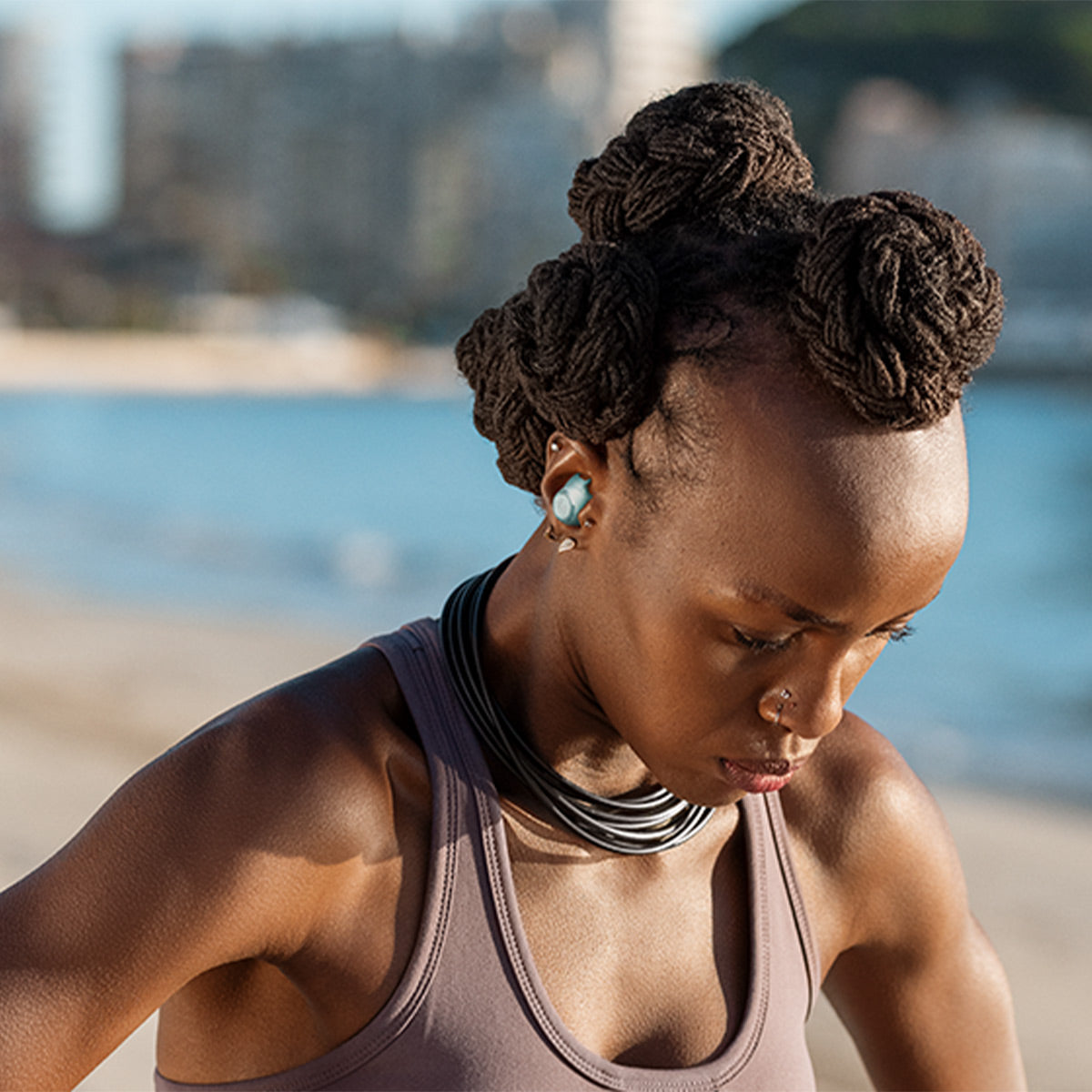 JBL Reflect Aero True Wireless Earbuds with Adaptive Noise Cancelling (Mint)