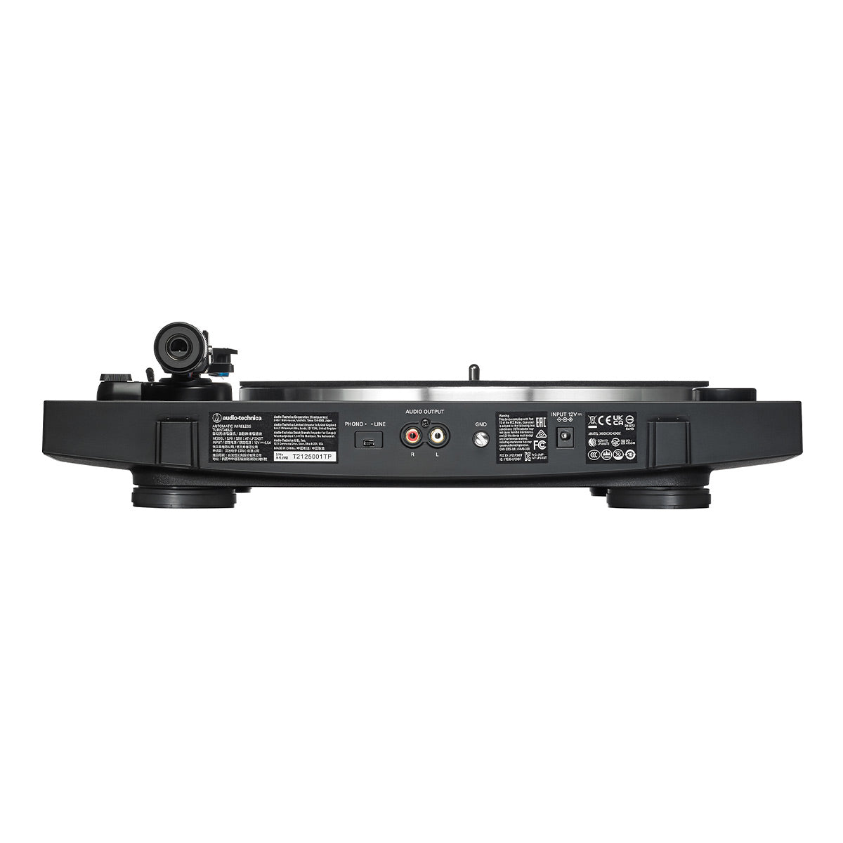 AudioTechnica AT-LP3xBT Fully Automatic Wireless Belt-Drive Turntable with Bluetooth (Black)