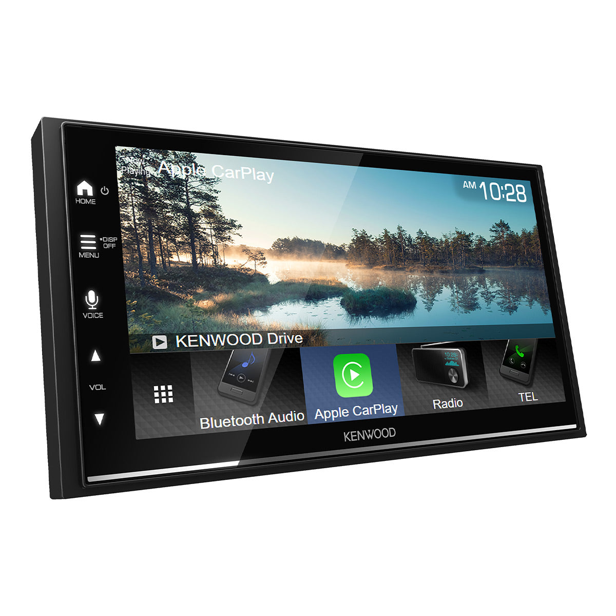 Kenwood DMX7709S 6.8" Digital Multimedia Bluetooth Receiver with Capacitive Touchscreen, Apple CarPlay, and Android Auto