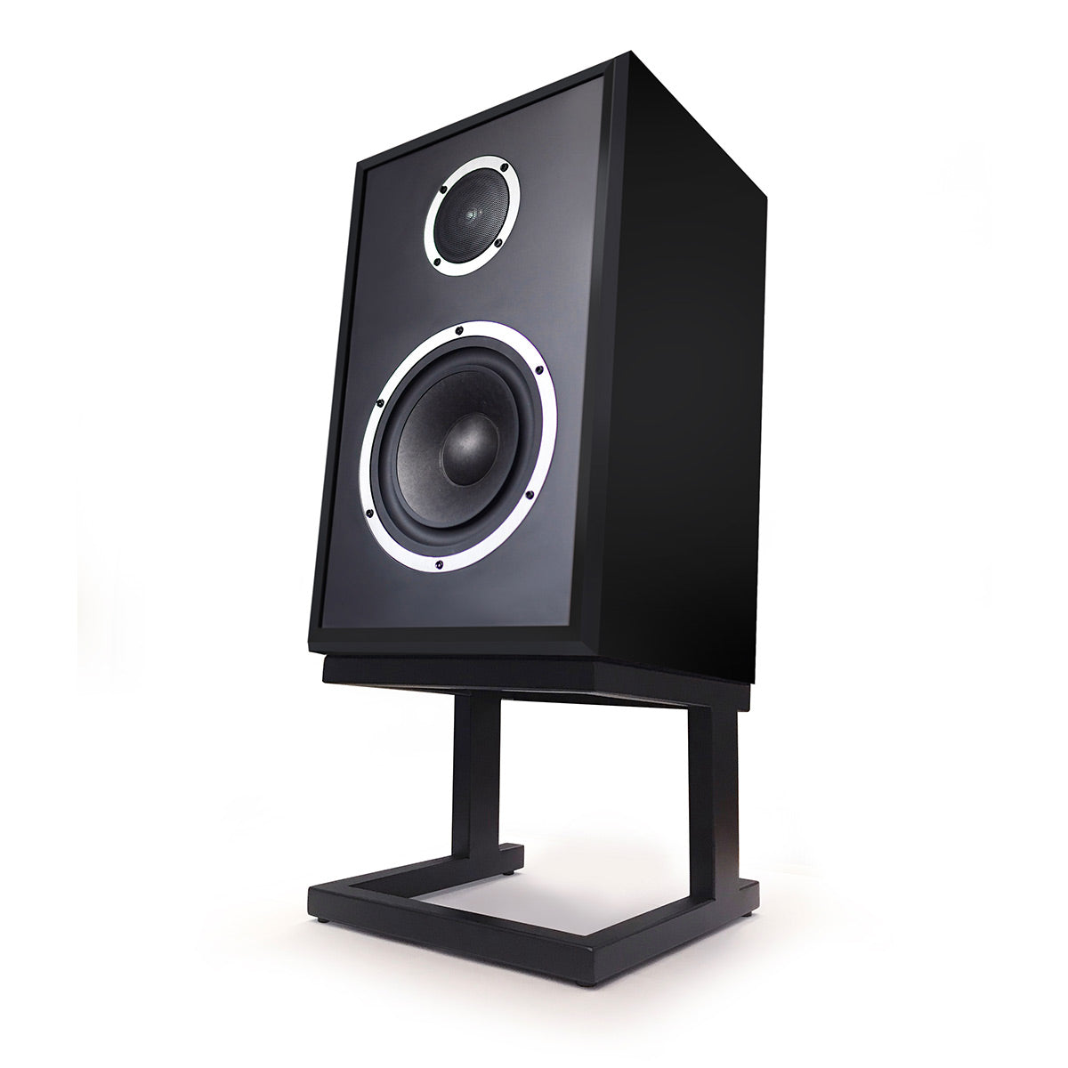 KLH Model Three 2-way 8-inch Acoustic Suspension Bookshelf Speaker - Pair (Nordic Noir)