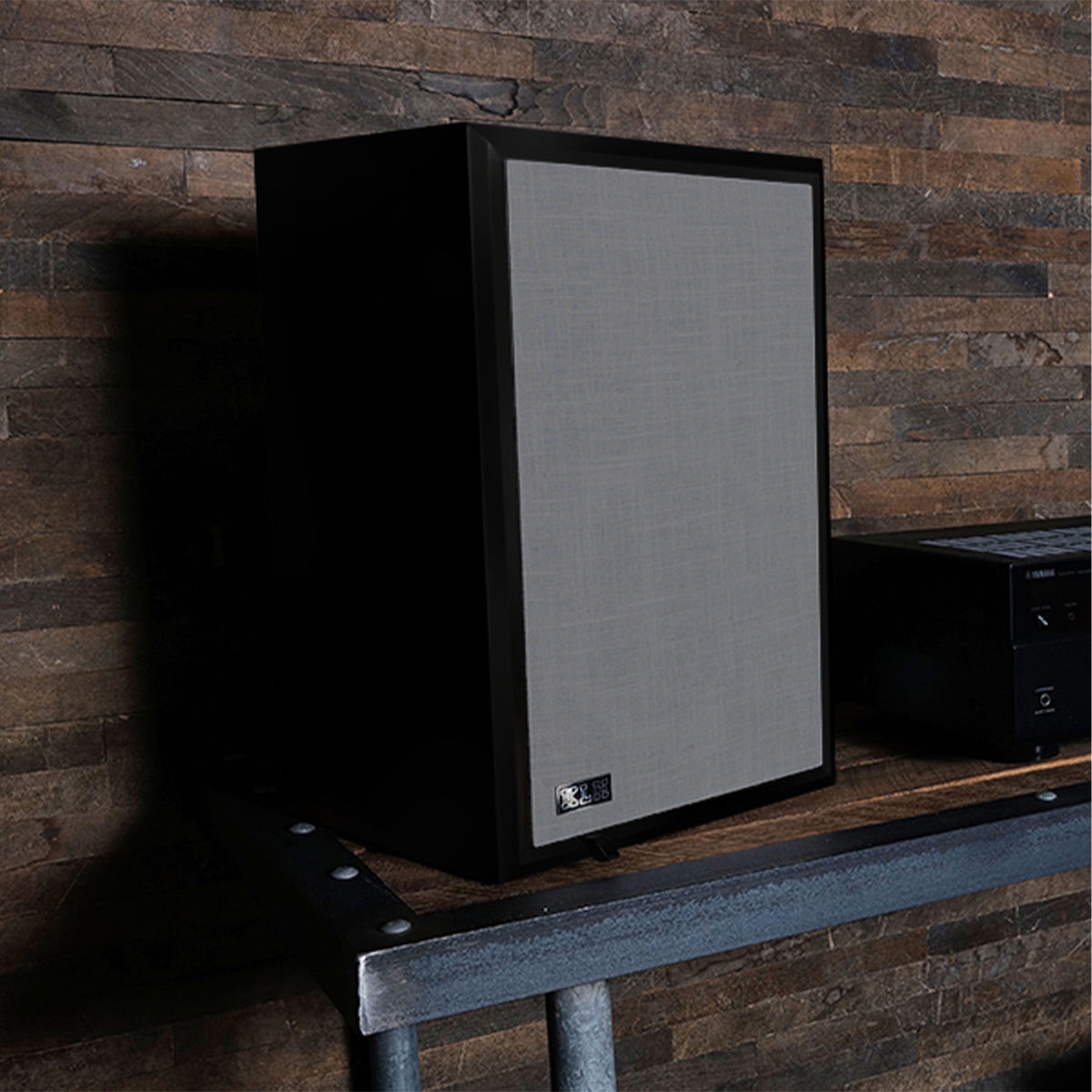 KLH Model Three 2-way 8-inch Acoustic Suspension Bookshelf Speaker - Pair (Nordic Noir)