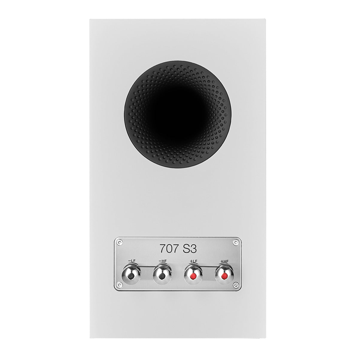 Bowers & Wilkins 707 S3 2-Way Bookshelf Speaker - Pair (Satin White)