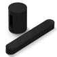 Sonos Entertainment Set with Beam (Gen 2, Black) Soundbar and Sub Mini Wireless Subwoofer (Black)