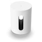 Sonos Immersive Set with Beam (Gen 2, White) Soundbar, Sub Mini Wireless Subwoofer (White), and Pair of One SL Wireless Streaming Speaker (White)
