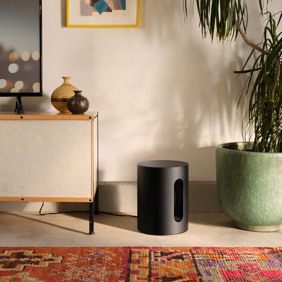 Sonos Immersive Set with Ray Compact Soundbar (Black), Sub Mini Wireless Subwoofer (Black), and Pair of One SL Wireless Streaming Speaker (Black)