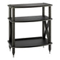 Pangea Audio Vulcan Turntable Stand with Vinyl Record Storage (Black)