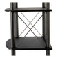 Pangea Audio Vulcan Turntable Stand with Vinyl Record Storage (Black)