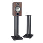 Pangea Audio LS300 24 in. Speaker Stand with 6" x 6" Top Plate - Pair (Black)