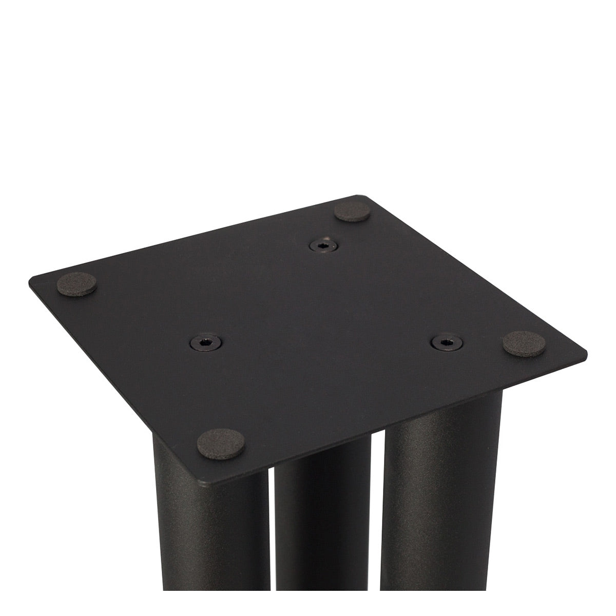 Pangea Audio LS300 24 in. Speaker Stand with 6" x 6" Top Plate - Pair (Black)