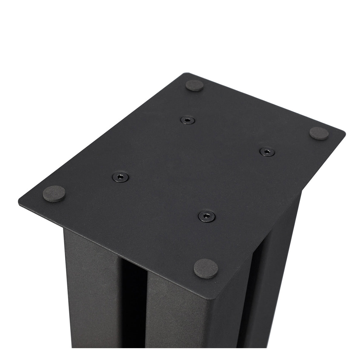 Pangea Audio DS400 24 in. Speaker Stand with 6" x 8.5" Top Plate - Pair (Black)