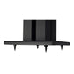 Pangea Audio DS400 24 in. Speaker Stand with 6" x 8.5" Top Plate - Pair (Black)
