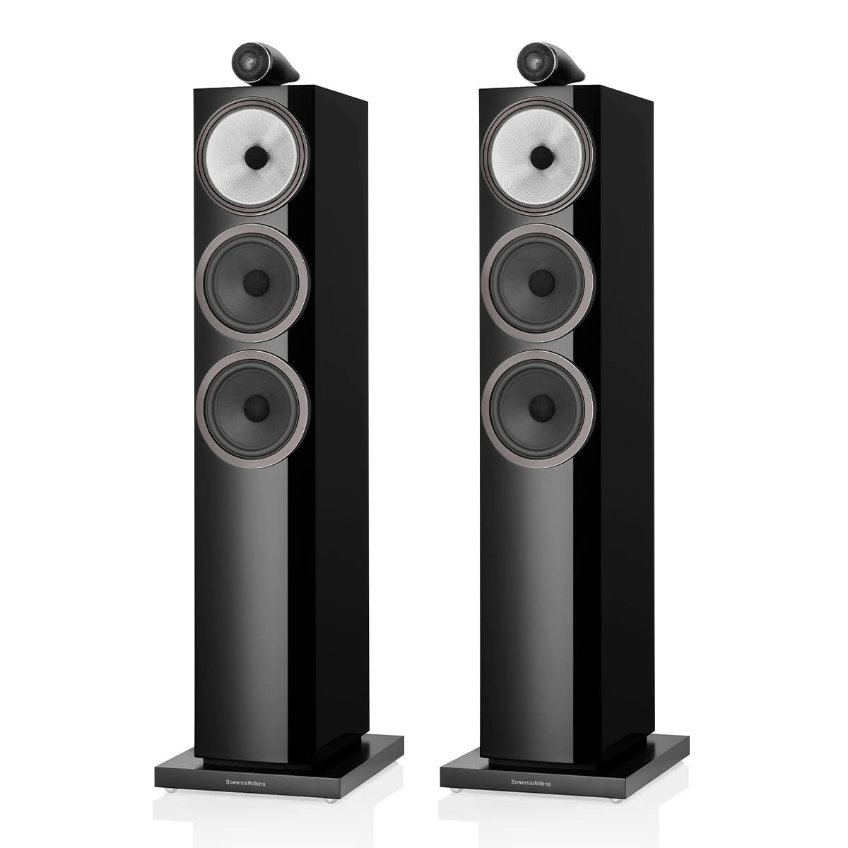 Bowers & Wilkins 703 S3 3-Way Floorstanding Speaker - Pair (Gloss Black)