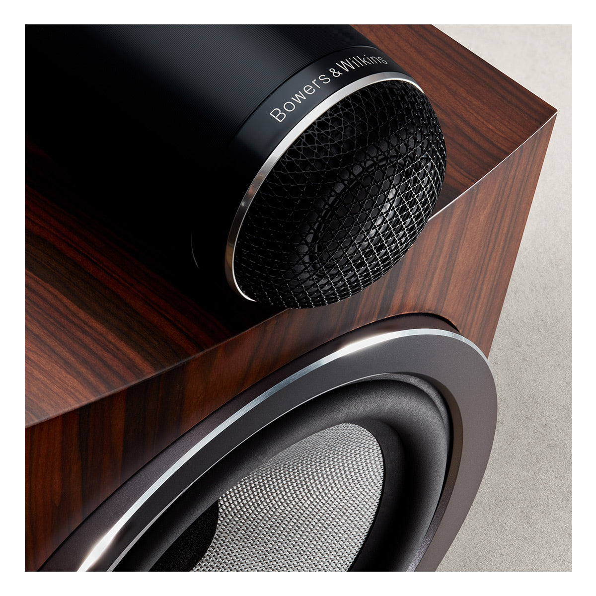 Bowers & Wilkins 705 S3 2-Way Bookshelf Speaker - Pair (Mocha)