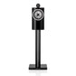Bowers & Wilkins 705 S3 2-Way Bookshelf Speaker (Gloss Black) with FS-700 Floor Stand (Black) - Pair
