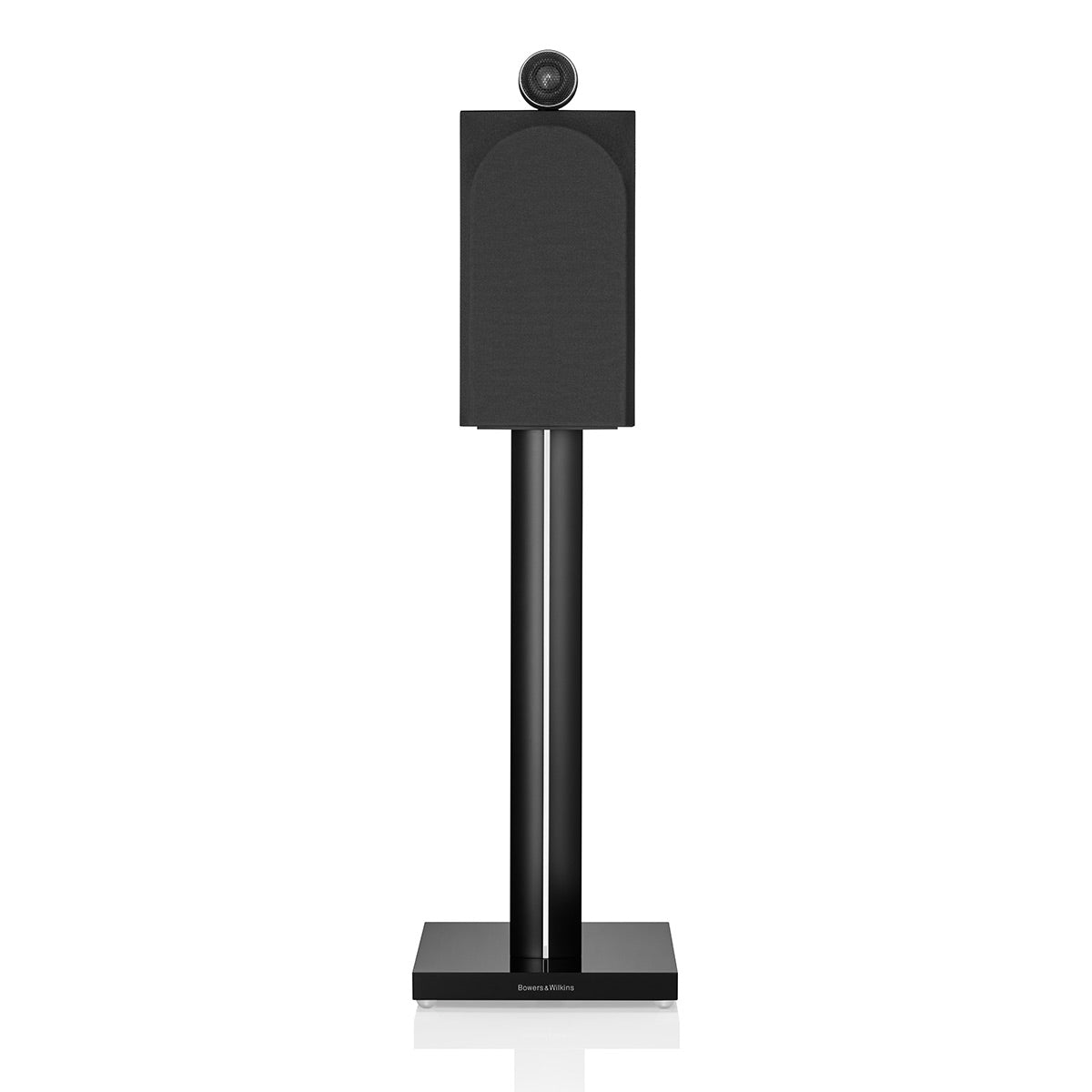 Bowers & Wilkins 705 S3 2-Way Bookshelf Speaker (Gloss Black) with FS-700 Floor Stand (Black) - Pair
