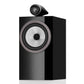 Bowers & Wilkins 705 S3 2-Way Bookshelf Speaker (Gloss Black) with FS-700 Floor Stand (Black) - Pair