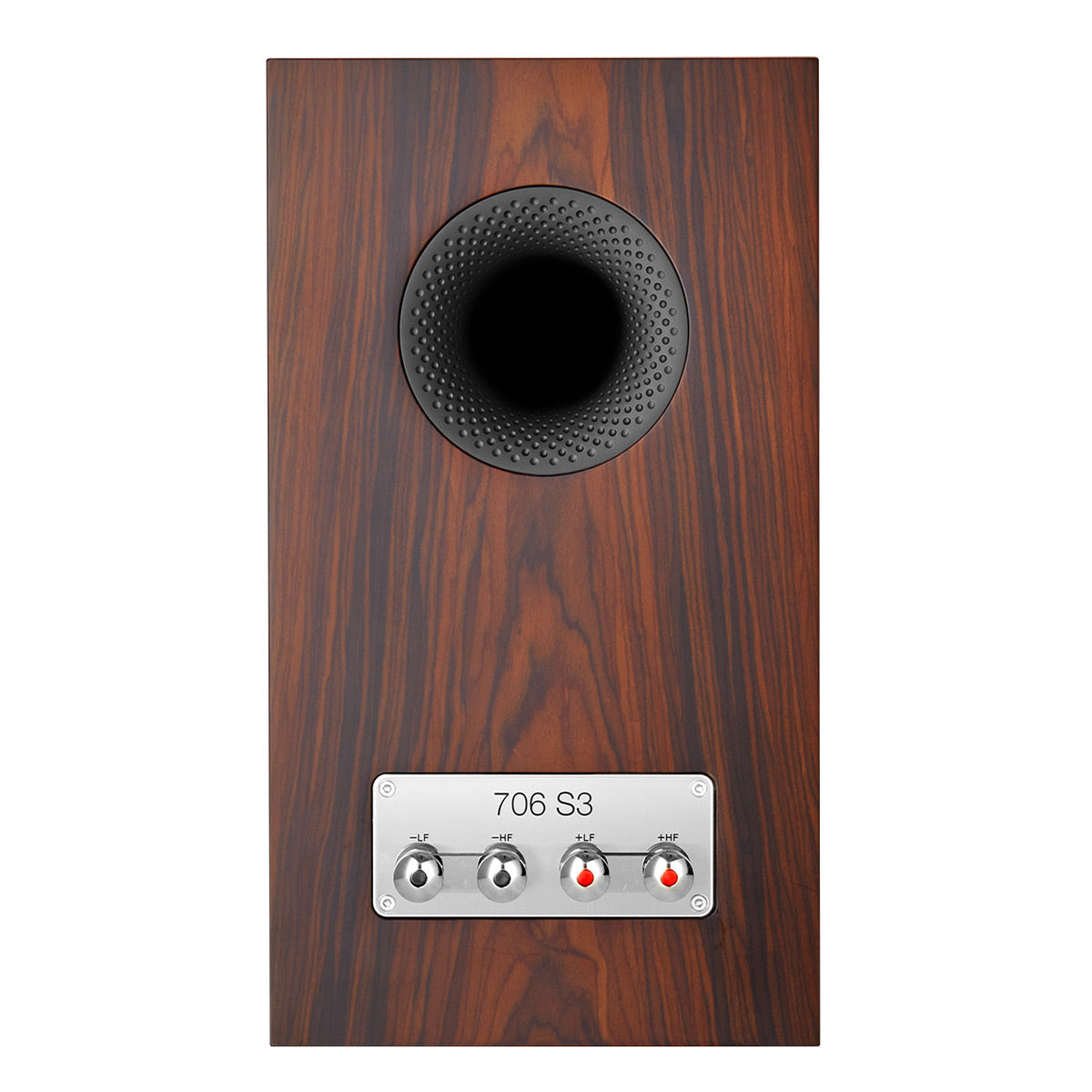 Bowers & Wilkins 706 S3 2-Way Bookshelf Speaker (Mocha) with FS-700 Floor Stand (Black) - Each