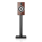Bowers & Wilkins 706 S3 2-Way Bookshelf Speaker (Mocha) with FS-700 Floor Stand (Black) - Each