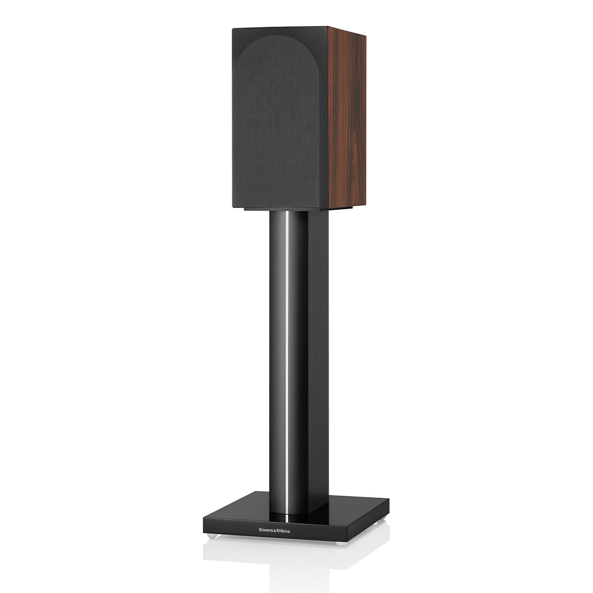 Bowers & Wilkins 706 S3 2-Way Bookshelf Speaker (Mocha) with FS-700 Floor Stand (Black) - Each