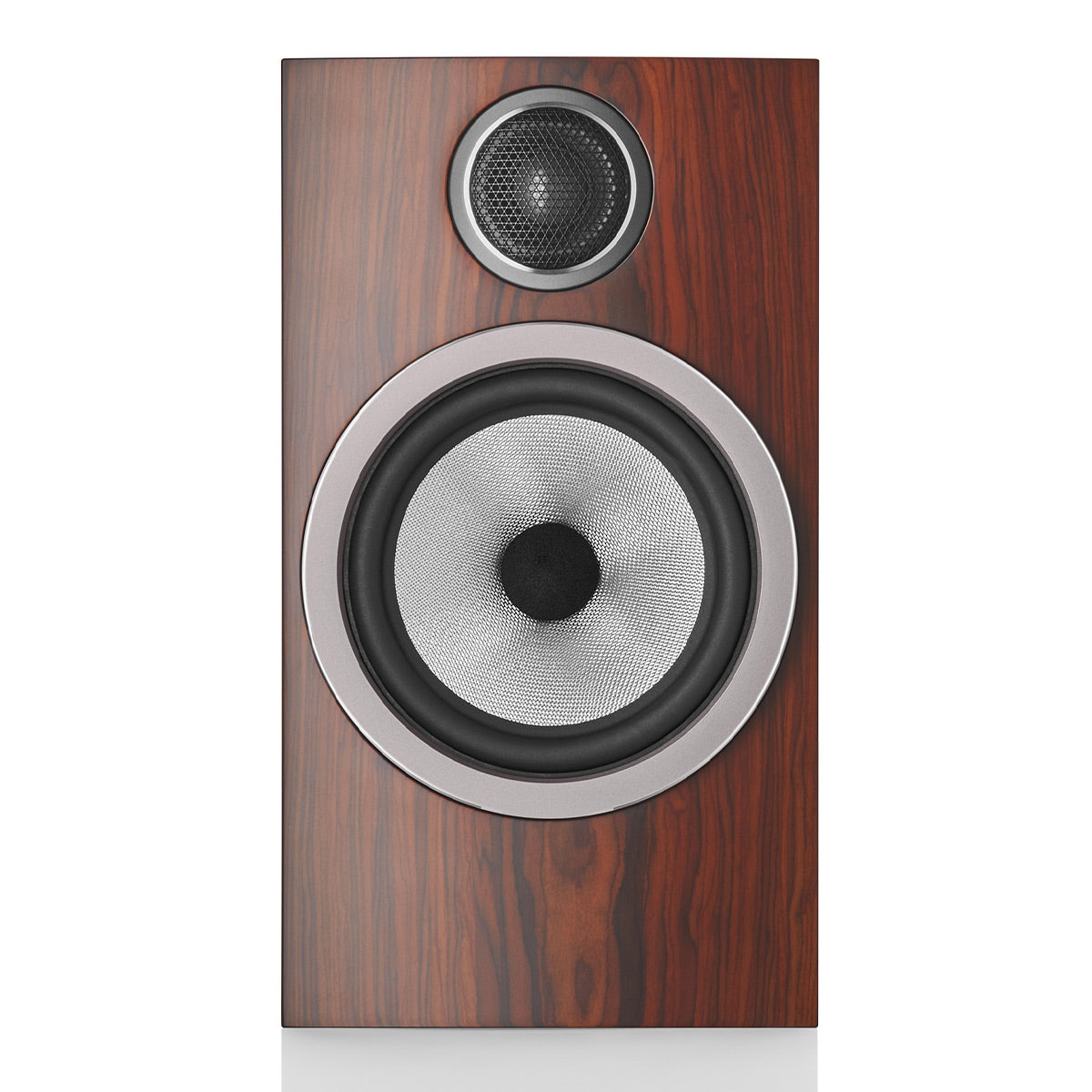 Bowers & Wilkins 706 S3 2-Way Bookshelf Speaker (Mocha) with FS-700 Floor Stand (Black) - Each