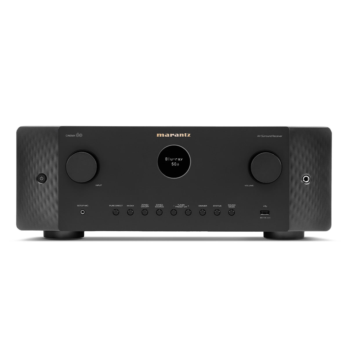 Marantz Cinema 60 7.2 Channel 8K Home Theater Receiver with Dolby Atmos, DTS:X, and HEOS Built-In
