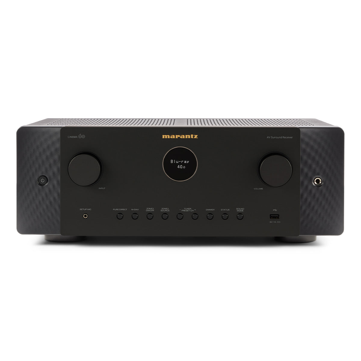 Marantz Cinema 60 7.2 Channel 8K Home Theater Receiver with Dolby Atmos, DTS:X, and HEOS Built-In