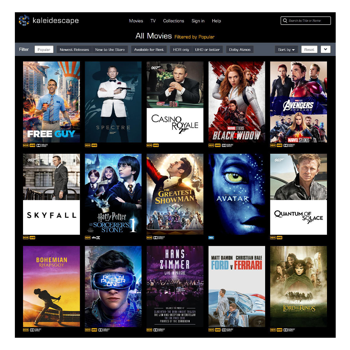 Kaleidescape Compact Terra 22TB 4K Ultra HD Movie Server with HDR & Lossless Audio