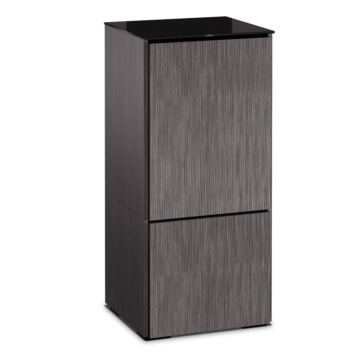 Salamander Chameleon Collection Seattle 517 RM Single Pro Audio Rack (Gray Oak with Black Glass)