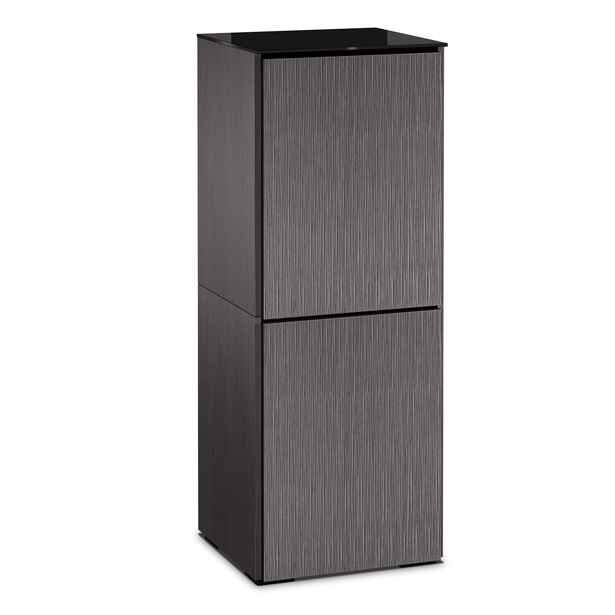 Salamander Chameleon Collection Seattle 617 RM Single Pro Audio Rack (Gray Oak with Black Glass)