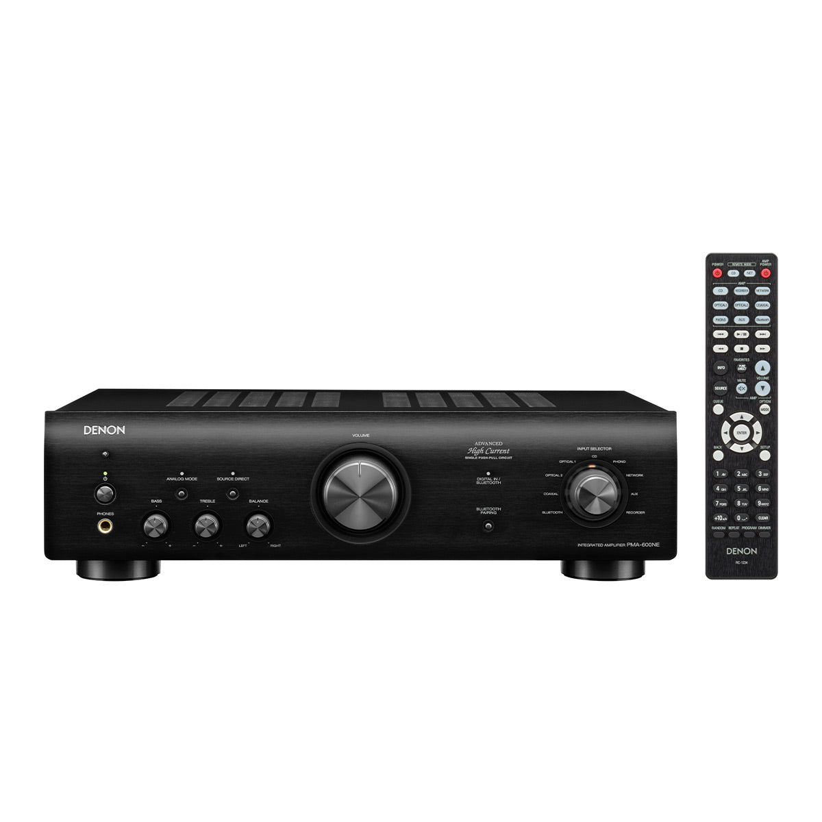 Denon DCD-600NE CD Player with PMA-600NE 2 Channel 70W Integrated Amplifier with Bluetooth