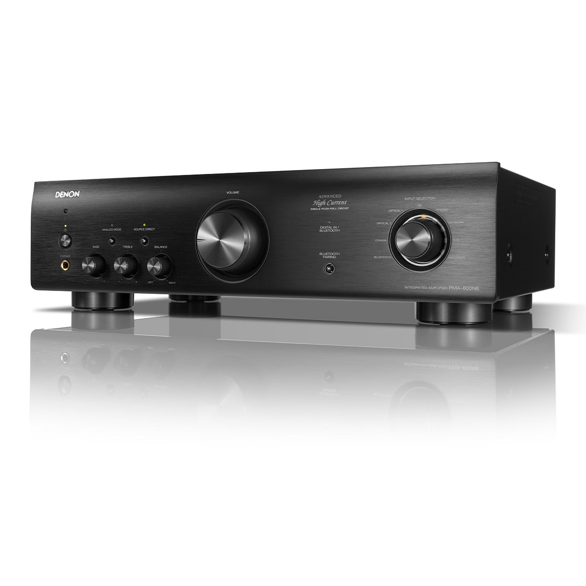 Denon DCD-600NE CD Player with PMA-600NE 2 Channel 70W Integrated Amplifier with Bluetooth