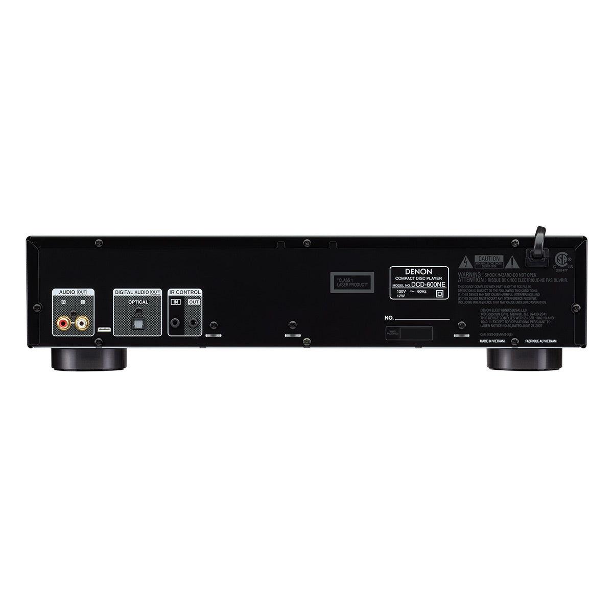 Denon DCD-600NE CD Player with PMA-600NE 2 Channel 70W Integrated Amplifier with Bluetooth