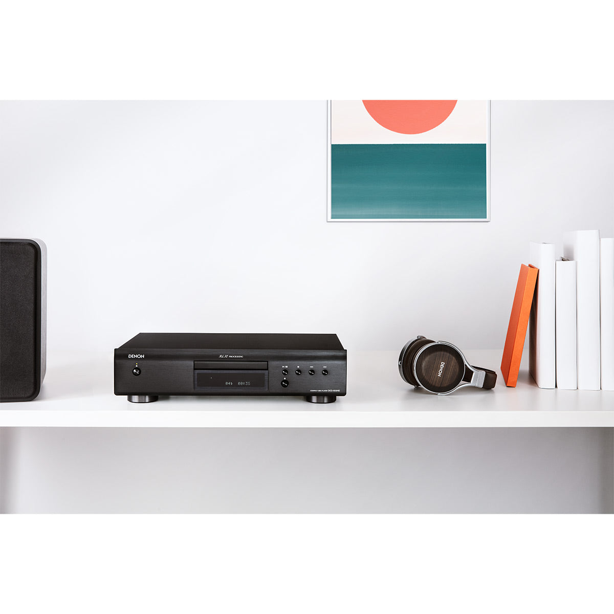 Denon DCD-600NE CD Player with PMA-600NE 2 Channel 70W Integrated Amplifier with Bluetooth