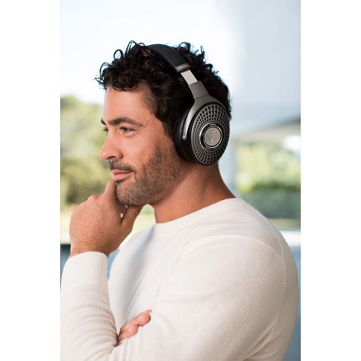 Focal Bathys Over-Ear Hi-Fi Bluetooth Wireless Headphones with Active Noise Cancelation