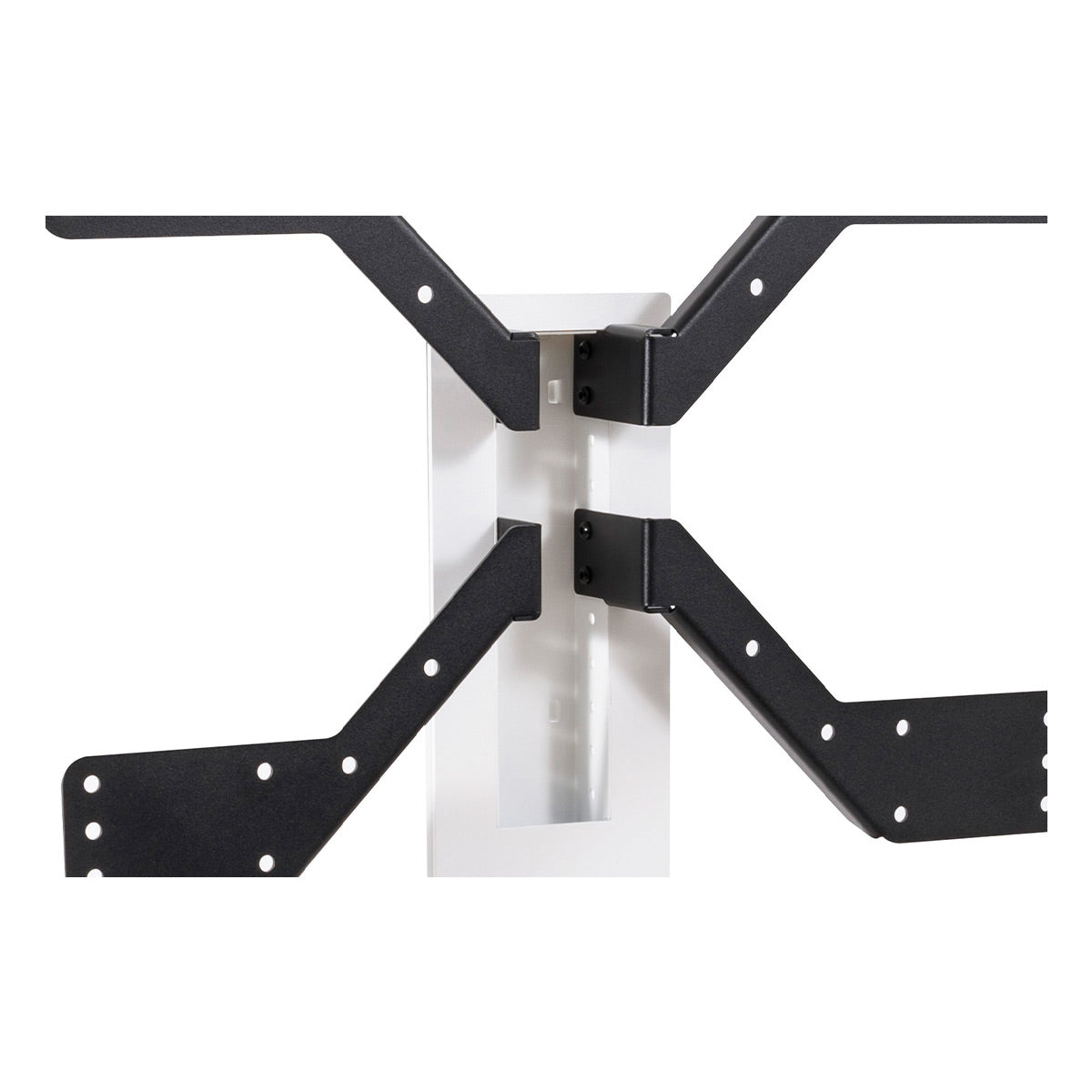 Salamander Acadia Mobile X-Large Fixed Height Wall Stand for 40" - 85" TV